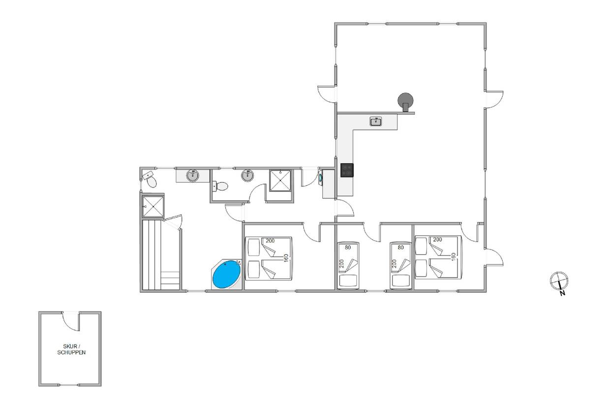 Vorschaubild von Ferienhaus JY50 in Klegod - Westjütland