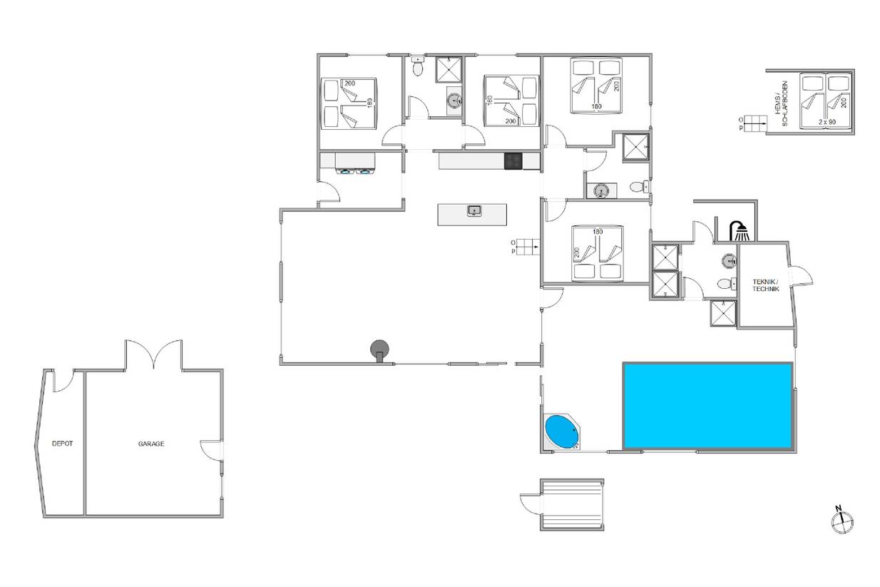 Vorschaubild von Ferienhaus JZ86 in Søndervig - Westjütland