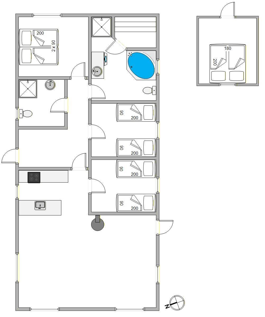 Vorschaubild von Ferienhaus KA49 in Haurvig - Årgab - Westjütland
