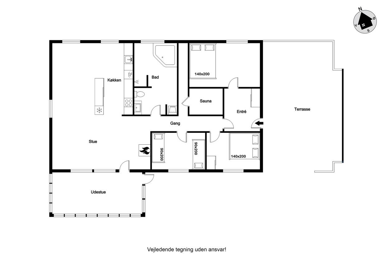 Vorschaubild von Ferienhaus KB05 in Vorupør - Thy/Limfjord