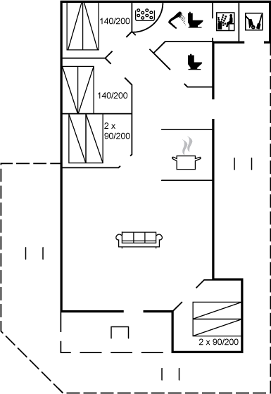 Vorschaubild von Ferienhaus KB18 in Bolilmark - Rømø