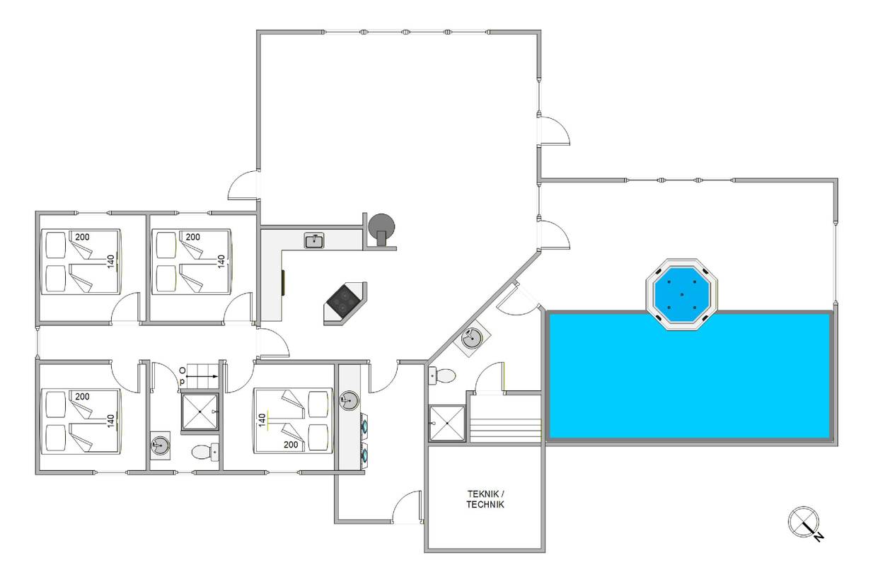 Vorschaubild von Ferienhaus KB76 in Houvig - Søndervig - Westjütland