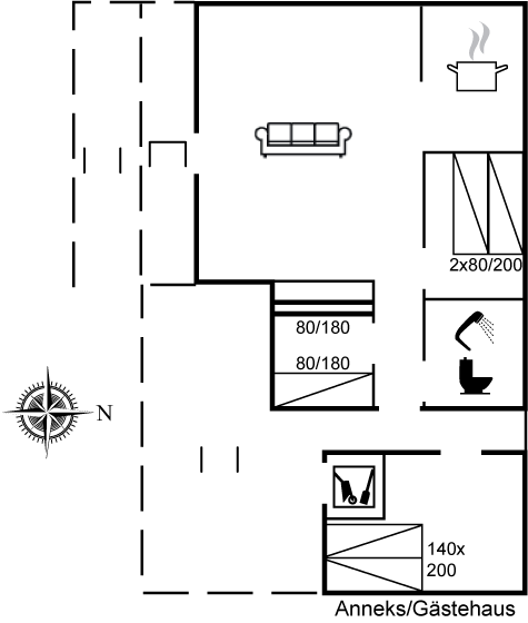 Vorschaubild von Ferienhaus KC15 in Bjerregård - Westjütland