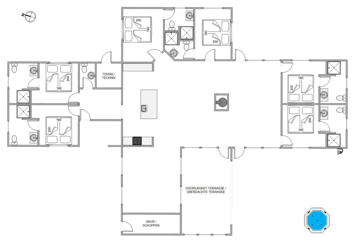 Vorschaubild von Ferienhaus KD00 in Bjerregård - Westjütland