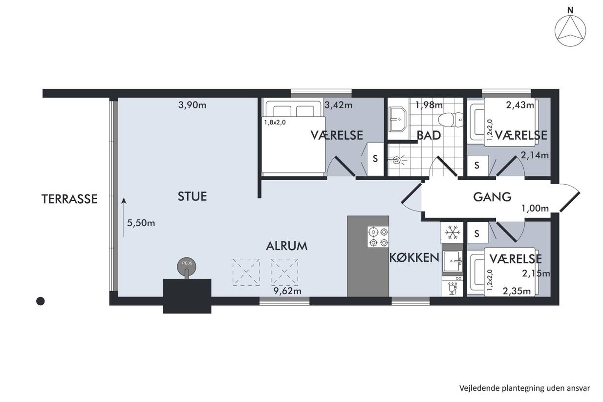 Vorschaubild von Ferienhaus KE47 in Boeslum - Ebeltoft - Ostjütland