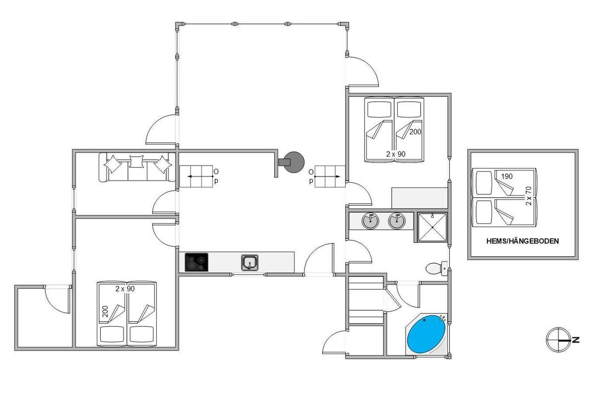 Vorschaubild von Ferienhaus KF09 in Houstrup - Westjütland