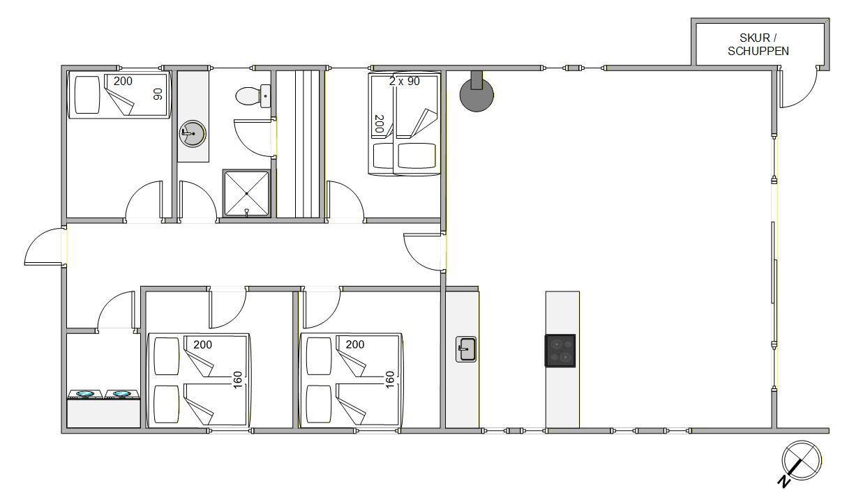 Vorschaubild von Ferienhaus KF22 in Houstrup - Westjütland