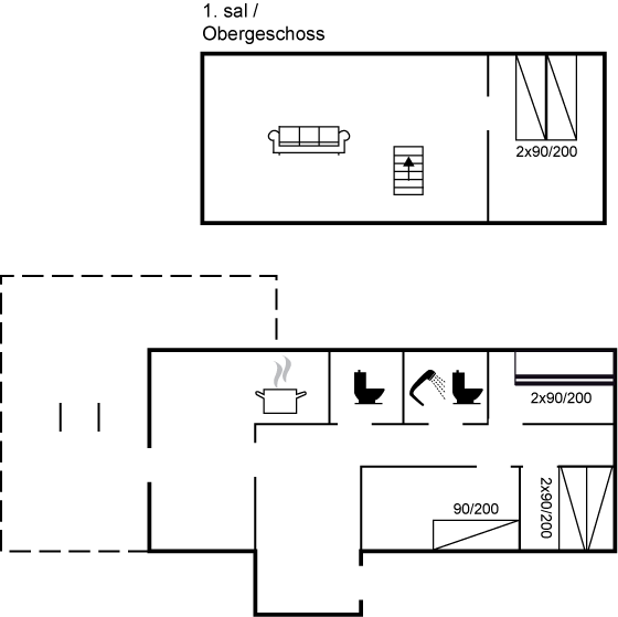 Vorschaubild von Ferienhaus KG13 in Gudhjem - Bornholm