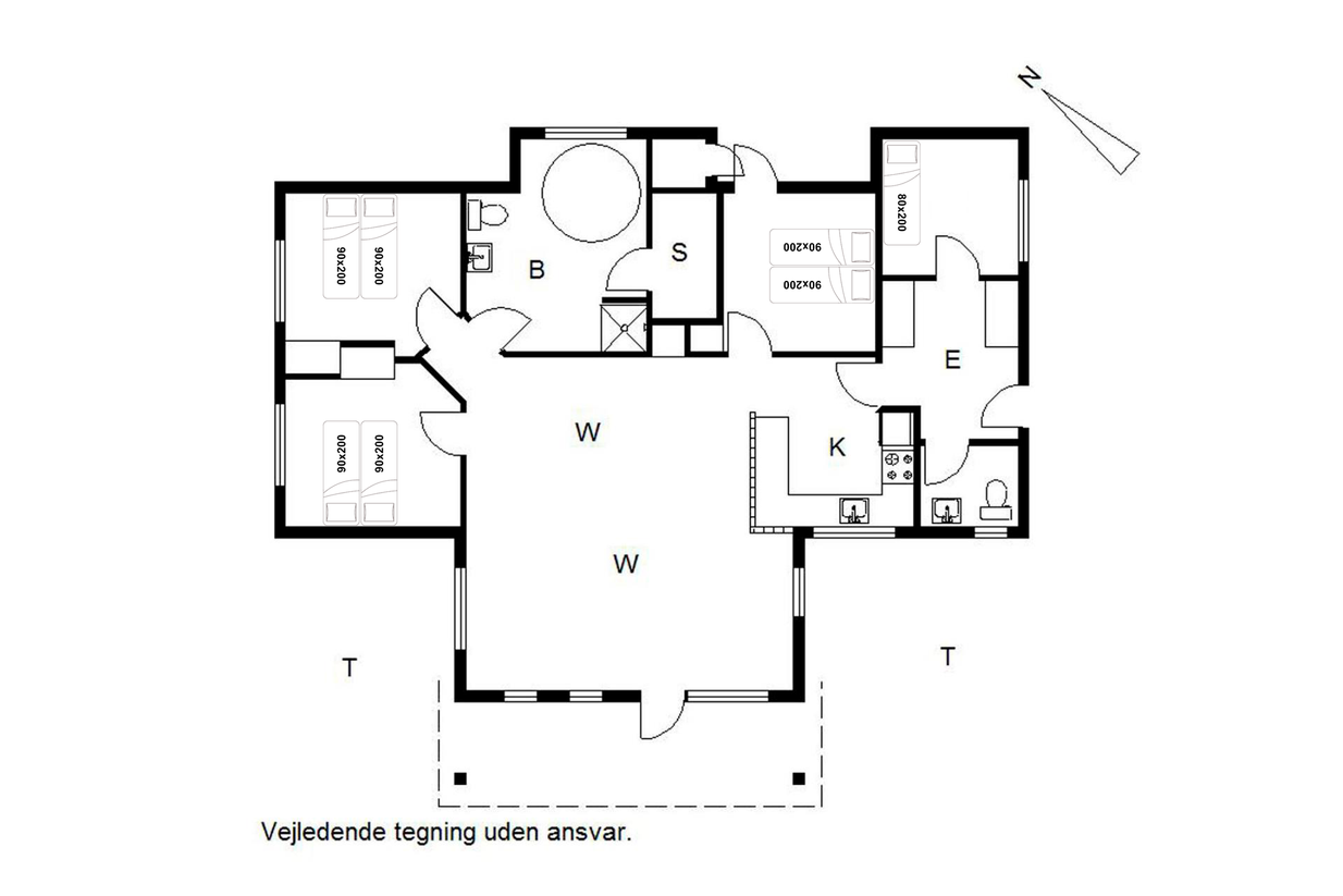 Vorschaubild von Ferienhaus KG55 in Jegum - Westjütland