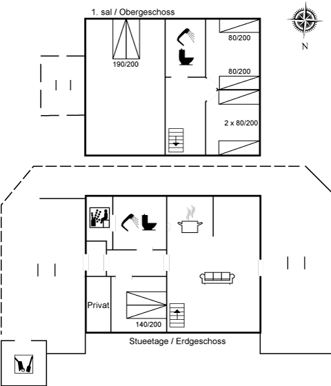 Vorschaubild von Ferienhaus KG65 in Lakolk - Rømø