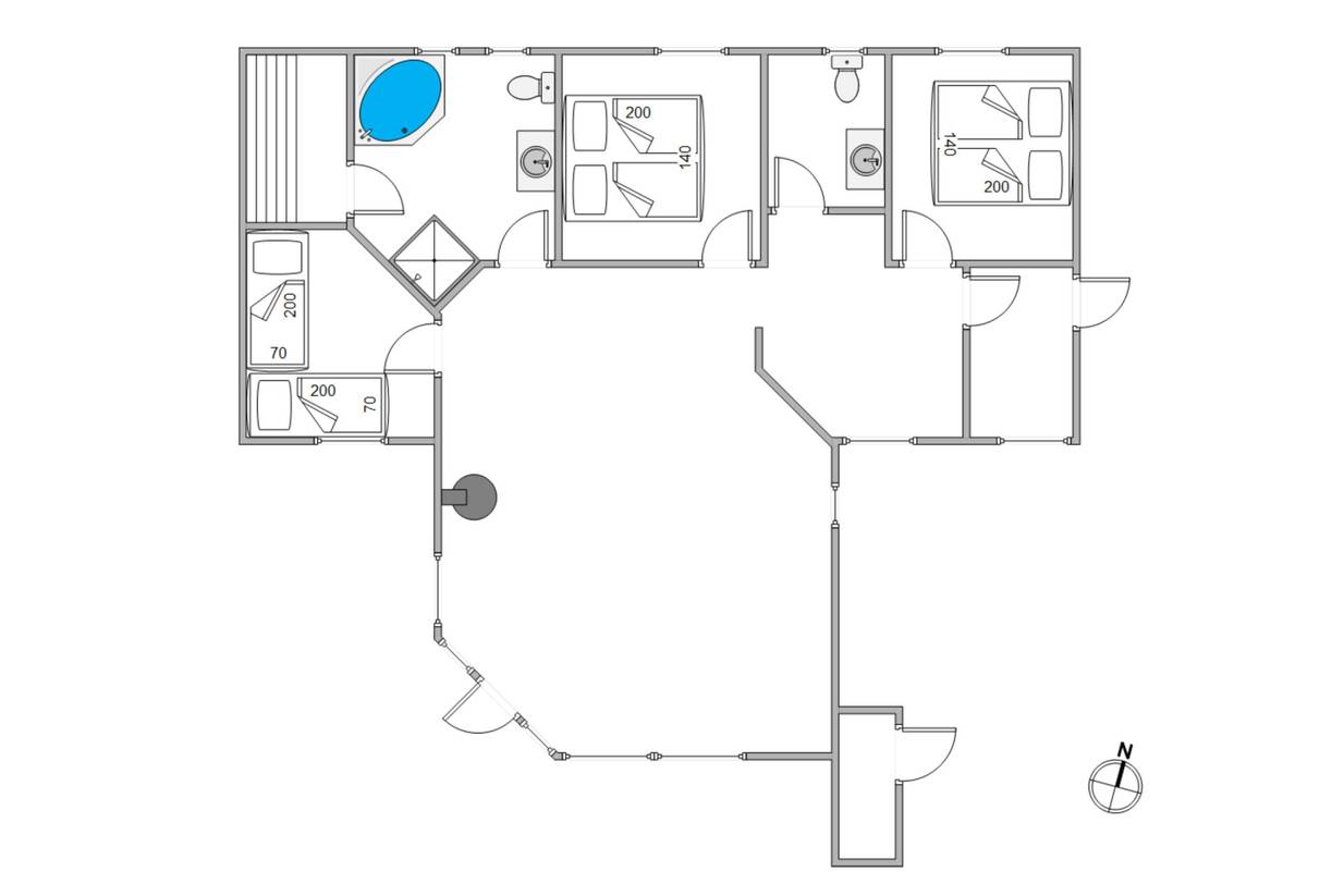 Vorschaubild von Ferienhaus KG77 in Houstrup - Westjütland