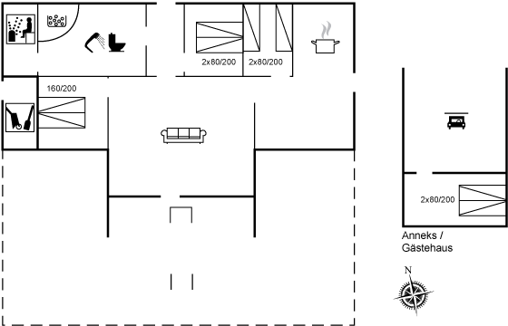 Vorschaubild von Ferienhaus KG91 in Blåvand - Westjütland