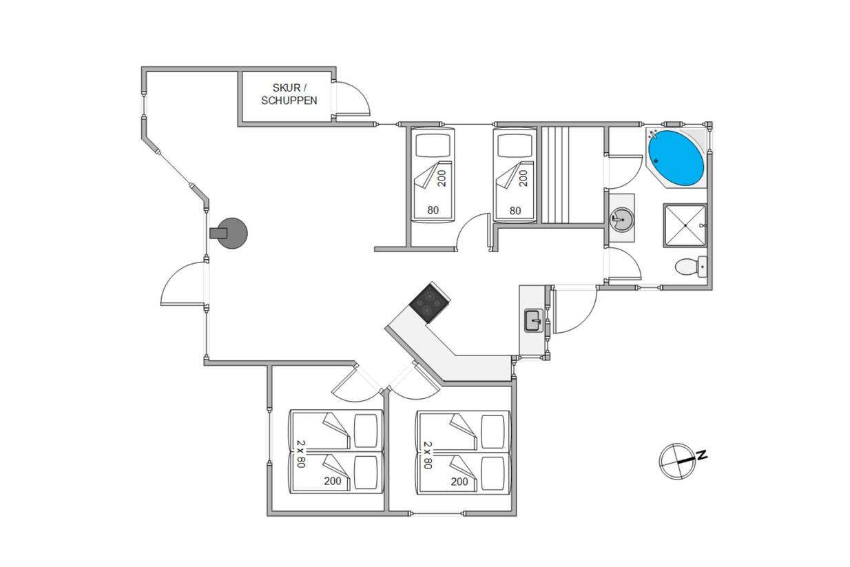 Vorschaubild von Ferienhaus KH41 in Houstrup - Westjütland
