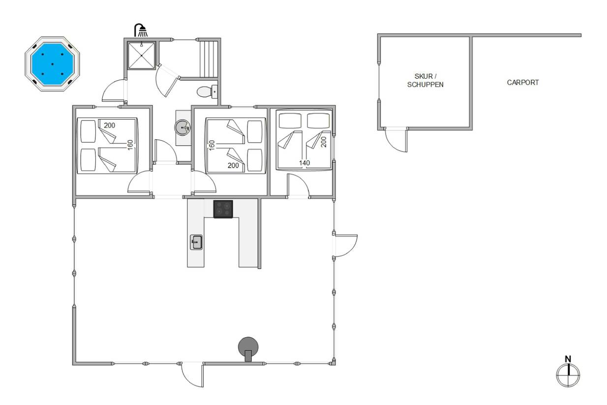 Vorschaubild von Ferienhaus KI30 in Søndervig - Westjütland