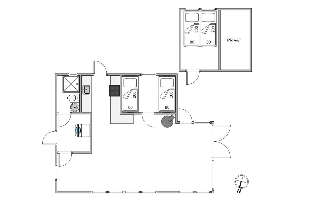 Vorschaubild von Ferienhaus KI45 in Houvig - Søndervig - Westjütland