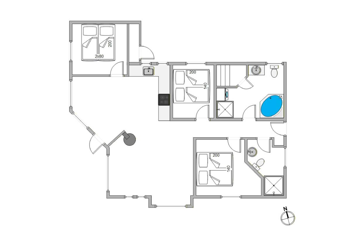 Vorschaubild von Ferienhaus KI55 in Årgab - Westjütland