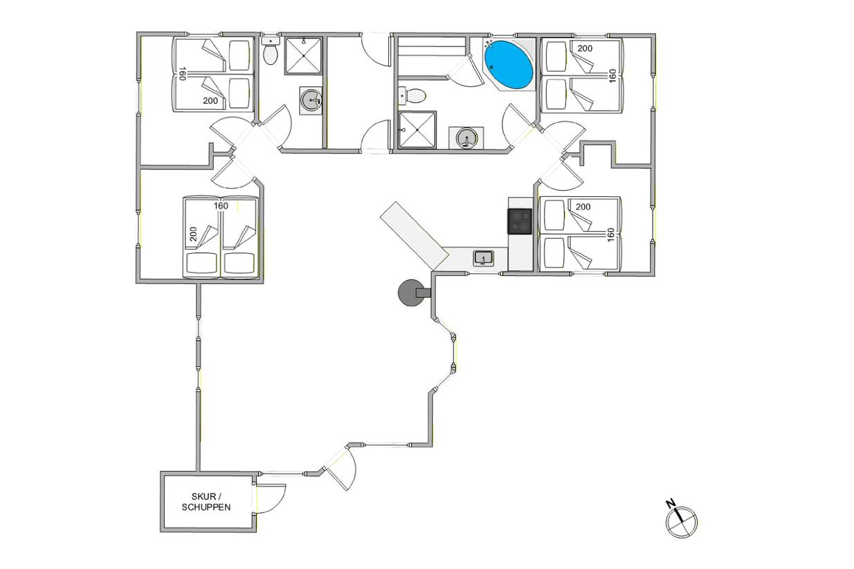 Vorschaubild von Ferienhaus KK15 in Ho - Blåvand - Westjütland
