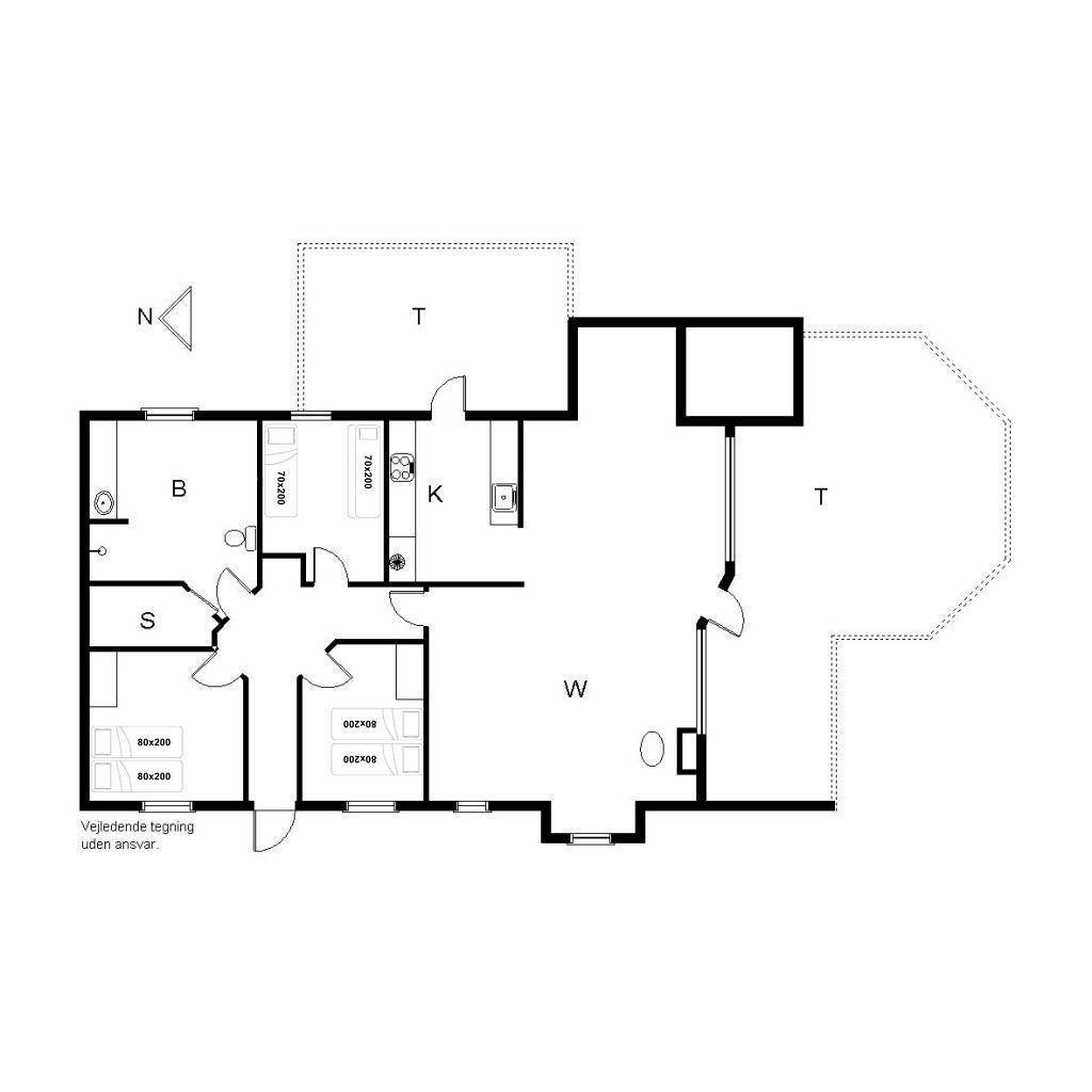 Vorschaubild von Ferienhaus KL55 in Houstrup - Westjütland