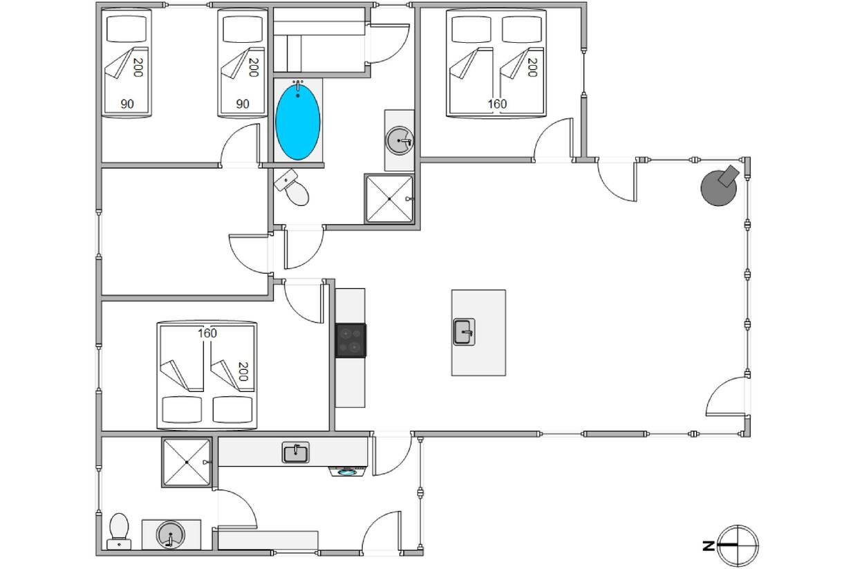 Vorschaubild von Ferienhaus KM29 in Houstrup - Westjütland
