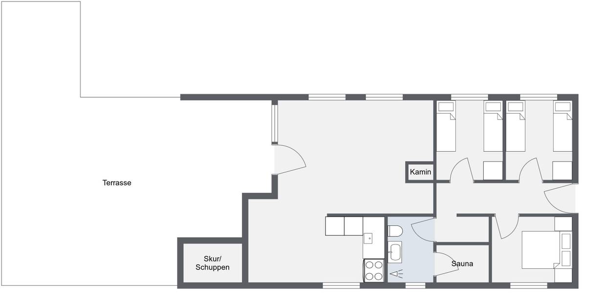 Vorschaubild von Ferienhaus KO04 in Årgab - Westjütland