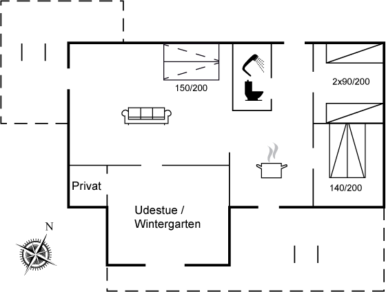 Vorschaubild von Ferienhaus KQ03 in Båring Vig - Nordfünen