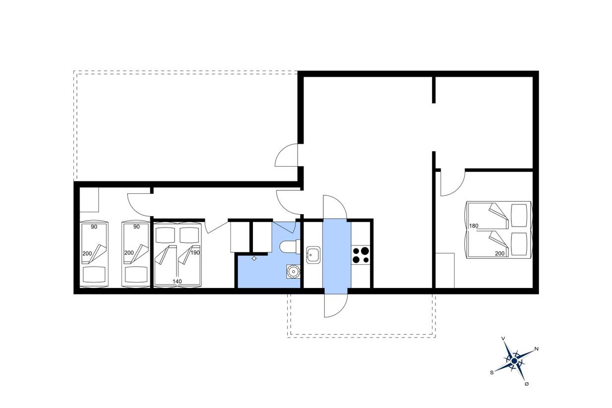 Vorschaubild von Ferienhaus KR56 in Vejers Strand - Westjütland