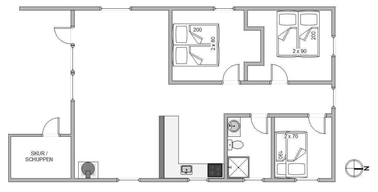Vorschaubild von Ferienhaus KR97 in Bjerregård - Westjütland