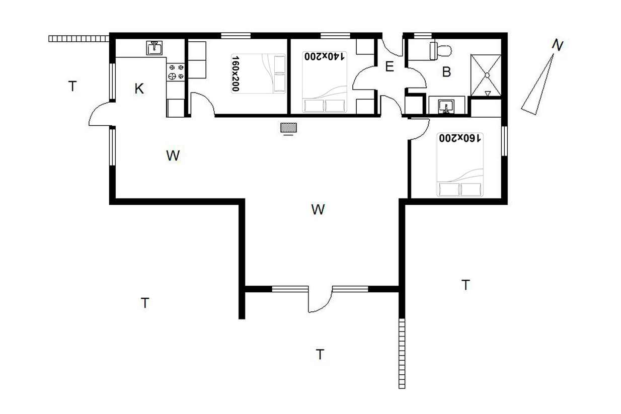 Vorschaubild von Ferienhaus KS02 in Henne Strand - Westjütland
