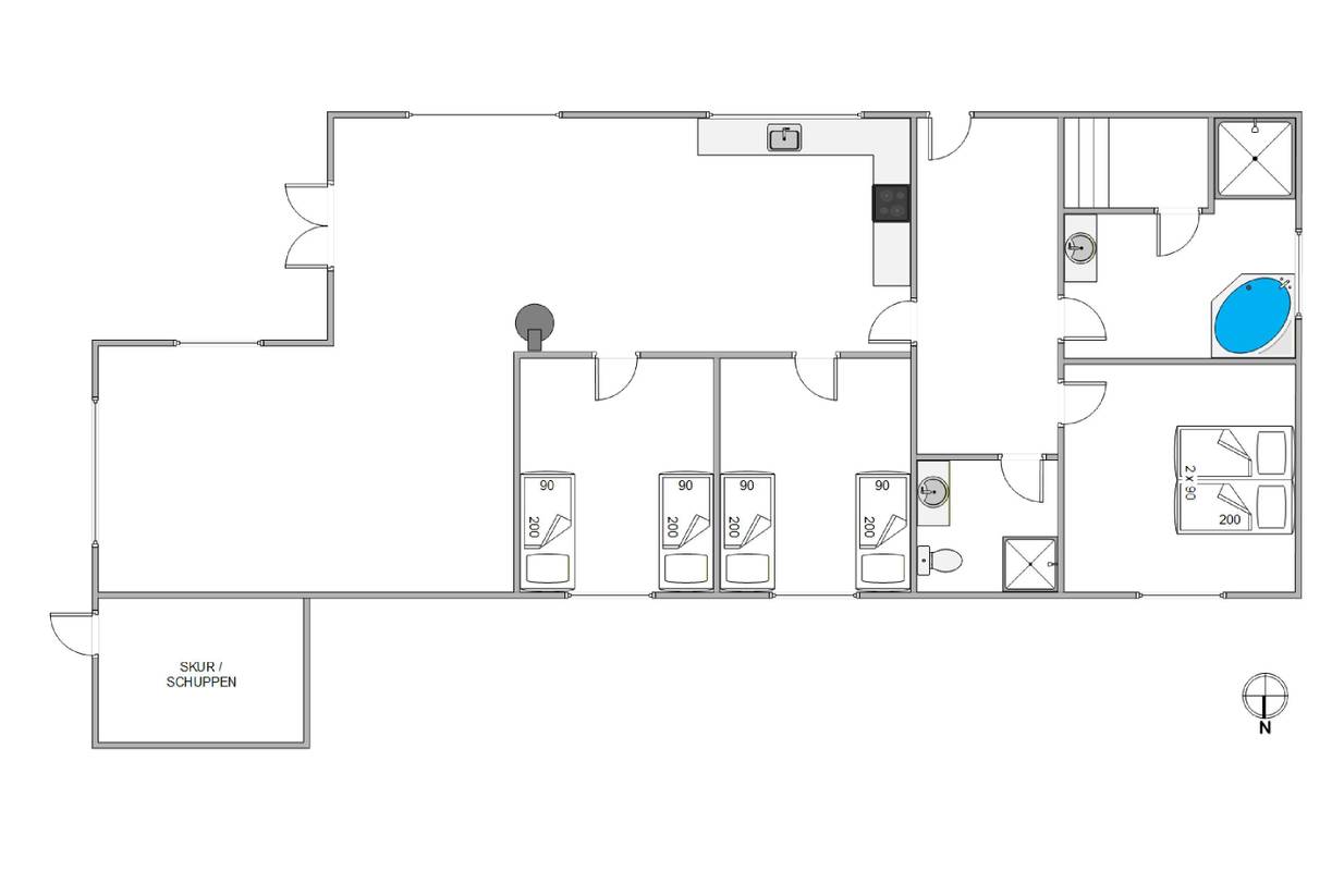 Vorschaubild von Ferienhaus KS93 in Nr. Lyngvig - Hvide Sande - Westjütland