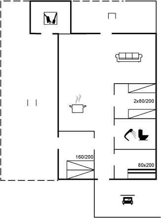 Vorschaubild von Ferienhaus KT09 in Kromose - Rømø
