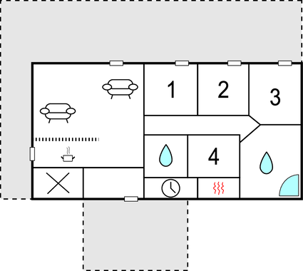 Vorschaubild von Ferienhaus KT44 in Skødshoved - Mols - Ostjütland