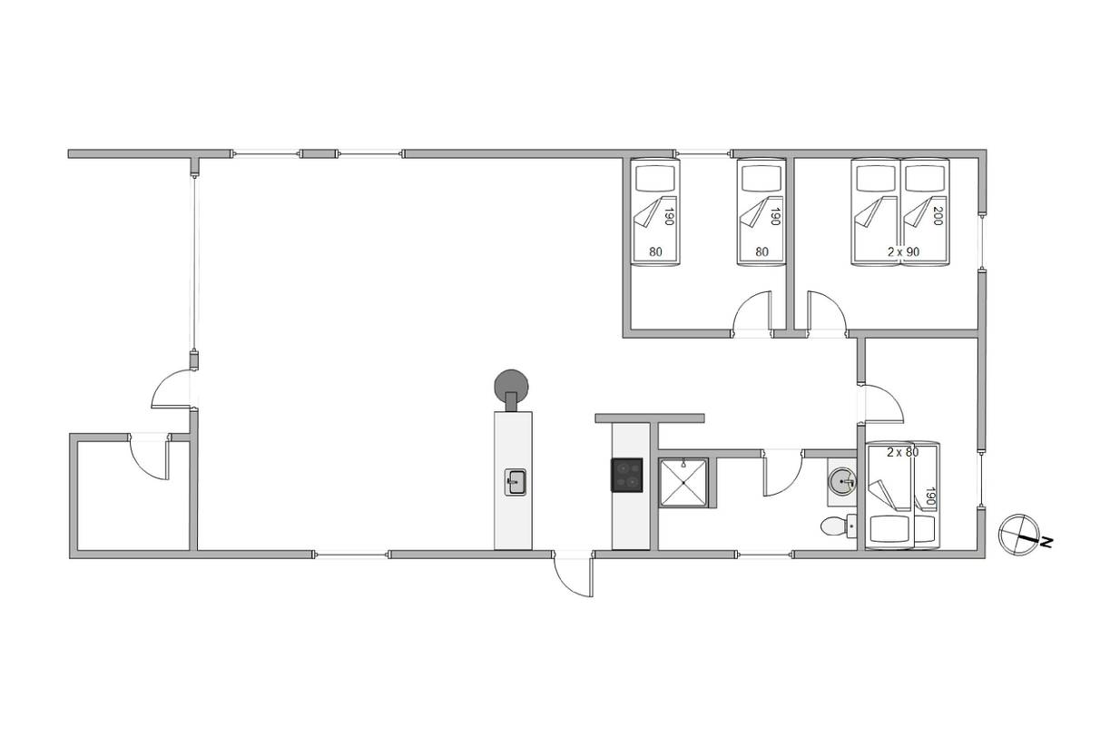 Vorschaubild von Ferienhaus KT64 in Årgab - Westjütland