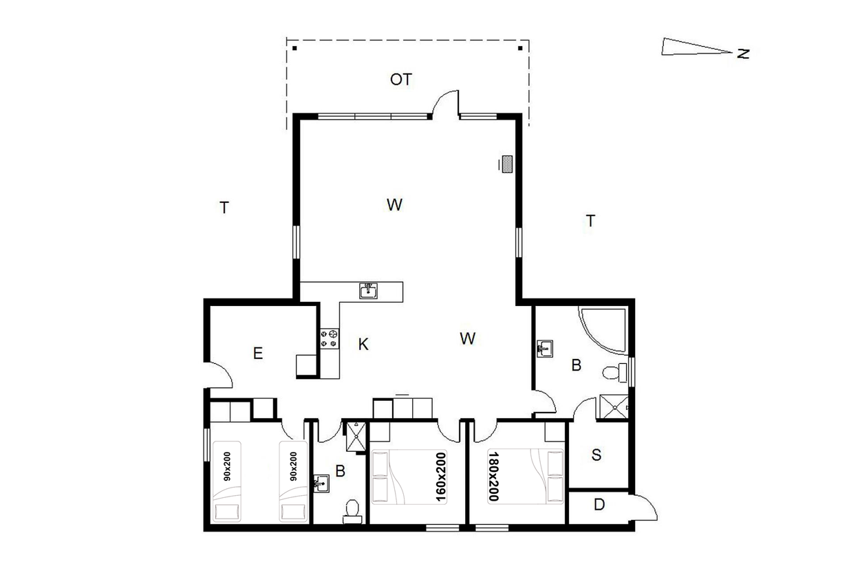 Vorschaubild von Ferienhaus KU19 in Henne Strand - Westjütland