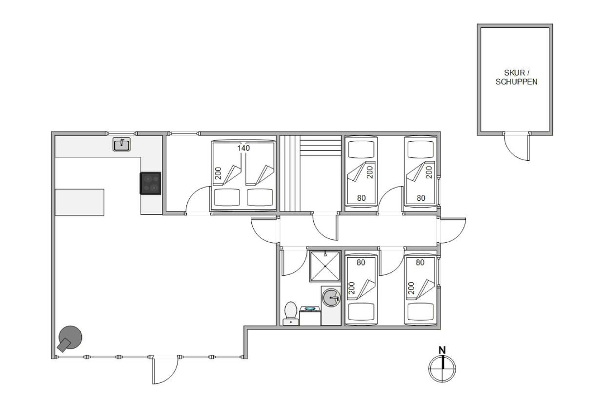 Vorschaubild von Ferienhaus KU29 in Søndervig - Westjütland