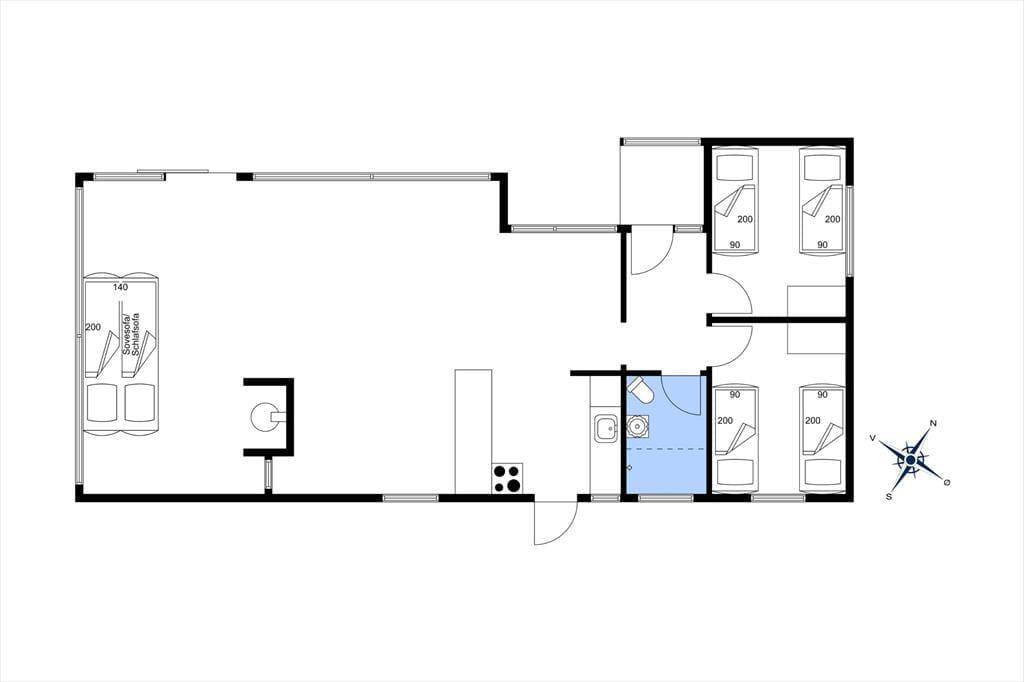Vorschaubild von Ferienhaus KV55 auf Knivkær - Westseeland
