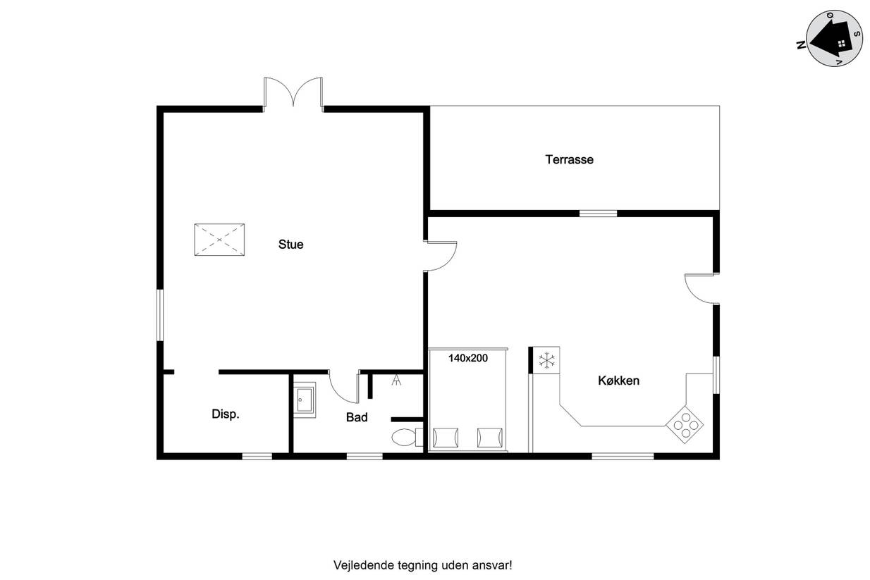 Vorschaubild von Ferienhaus KV98 in Søndbjerg - Thy/Limfjord