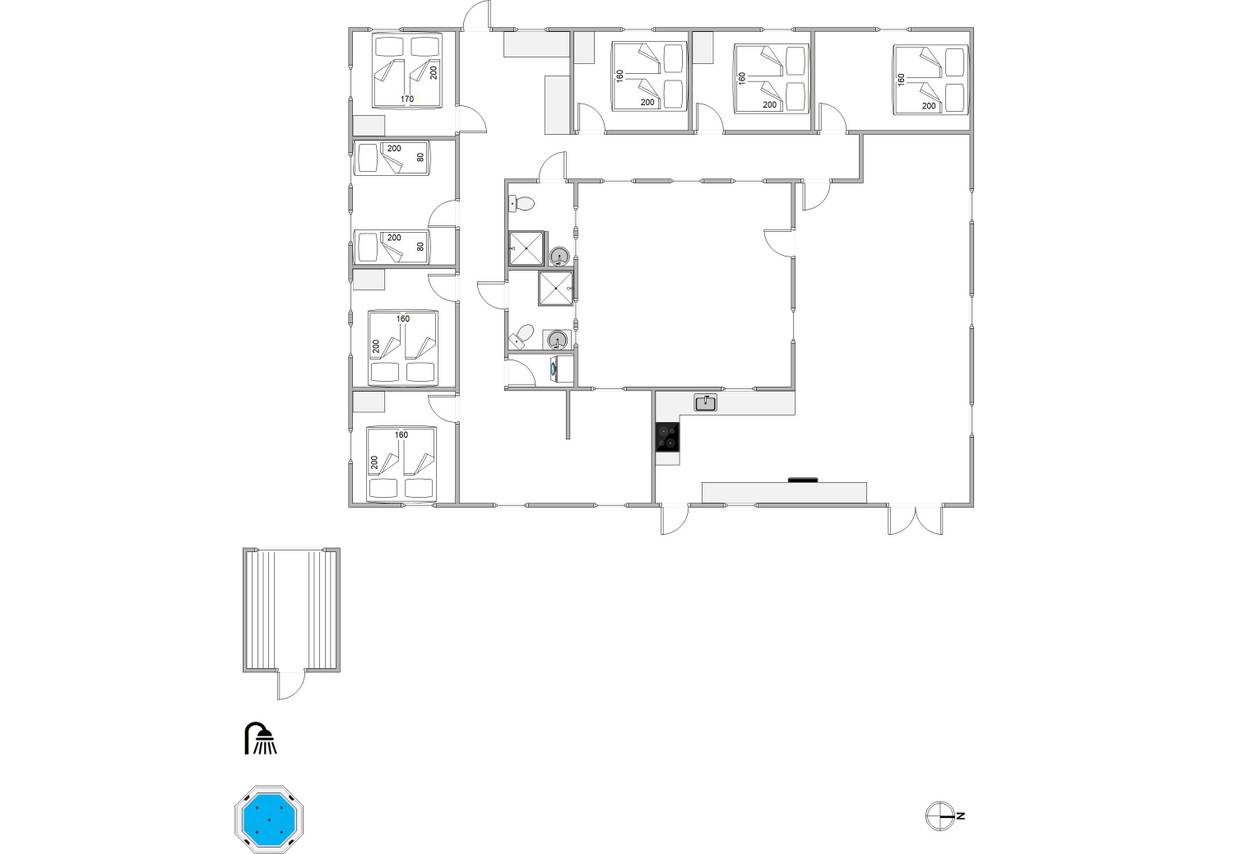 Vorschaubild von Ferienhaus KW45 in Søndervig - Westjütland