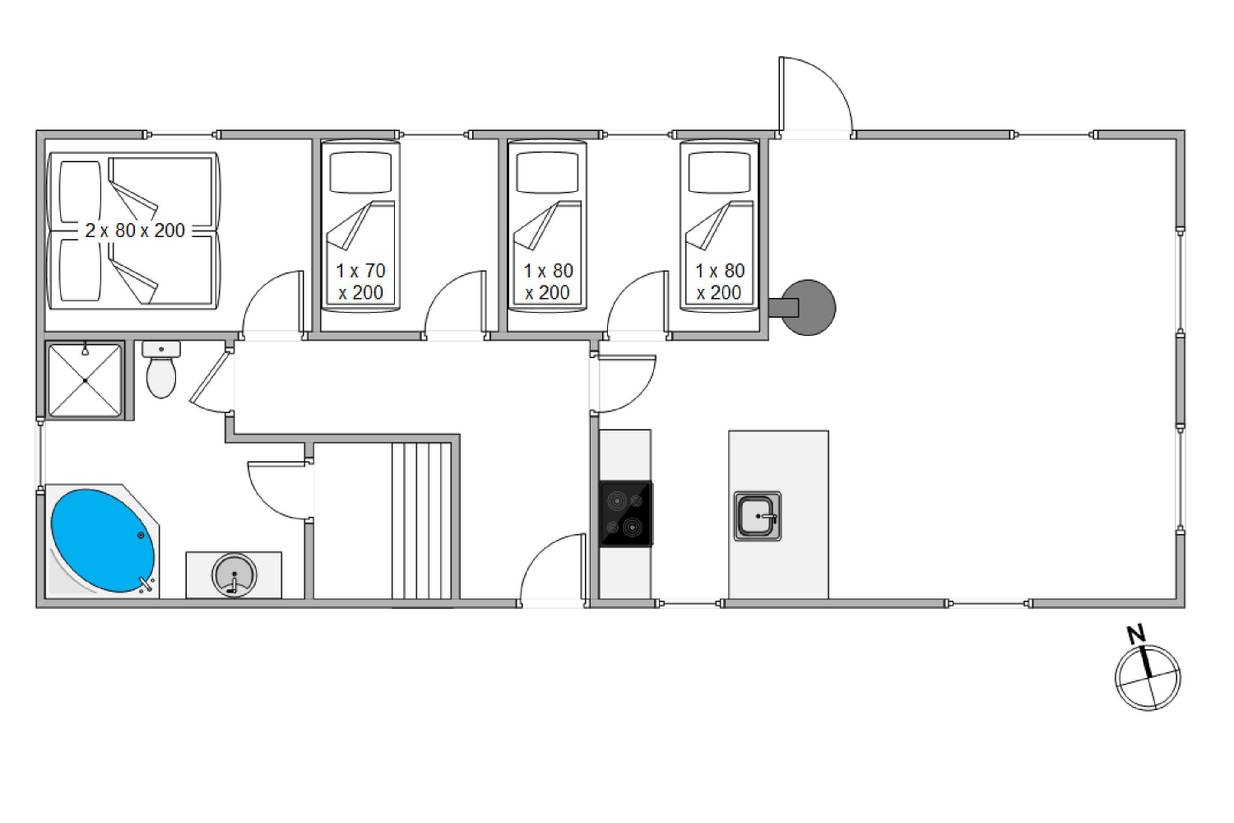 Vorschaubild von Ferienhaus KW65 in Vester Husby - Westjütland