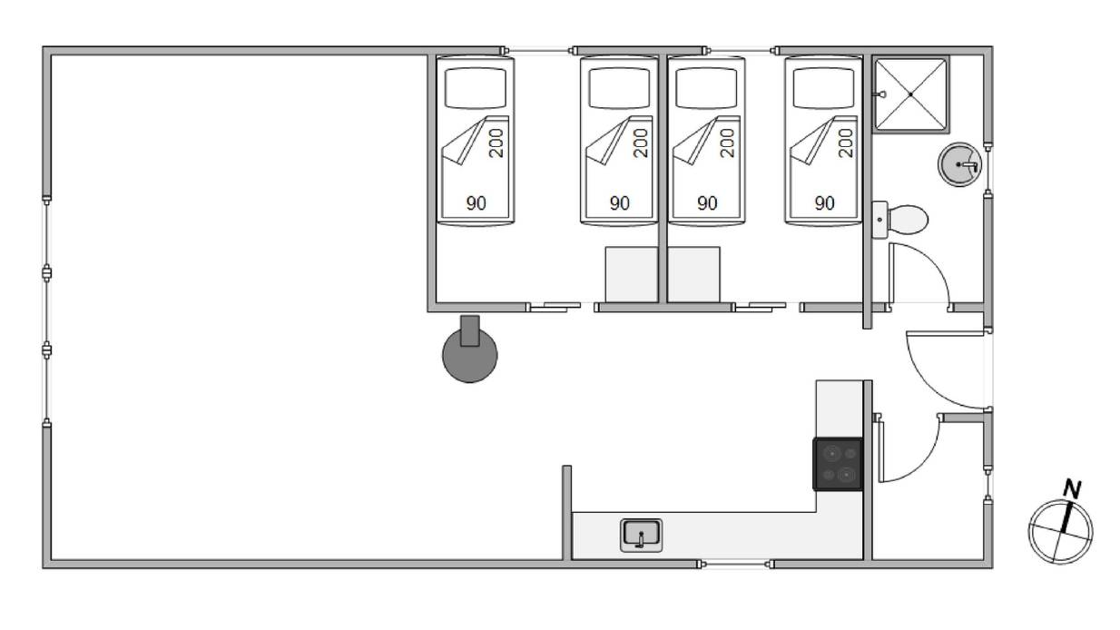 Vorschaubild von Ferienhaus KX15 in Houvig - Søndervig - Westjütland