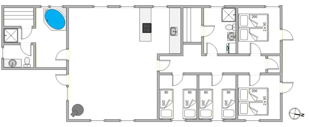 Vorschaubild von Ferienhaus LA21 in Bjerregård - Westjütland
