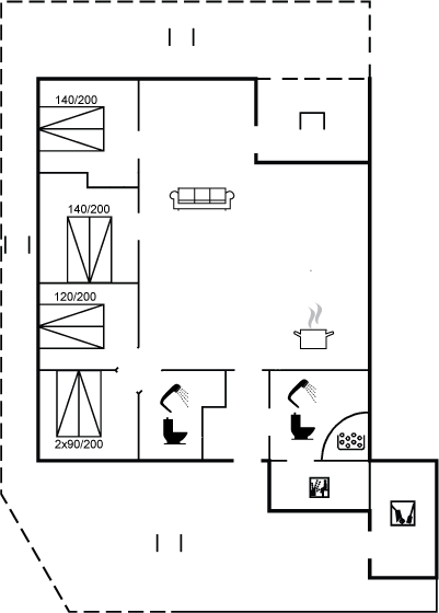 Vorschaubild von Ferienhaus LB91 in Skaven - Westjütland