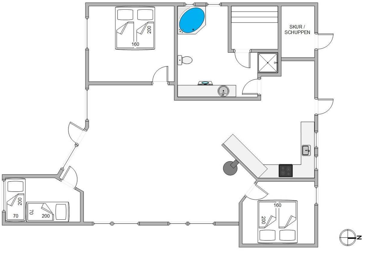 Vorschaubild von Ferienhaus LC20 in Bjerregård - Westjütland