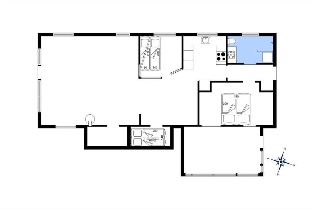 Vorschaubild von Ferienhaus LC61 auf Næsby - Westseeland