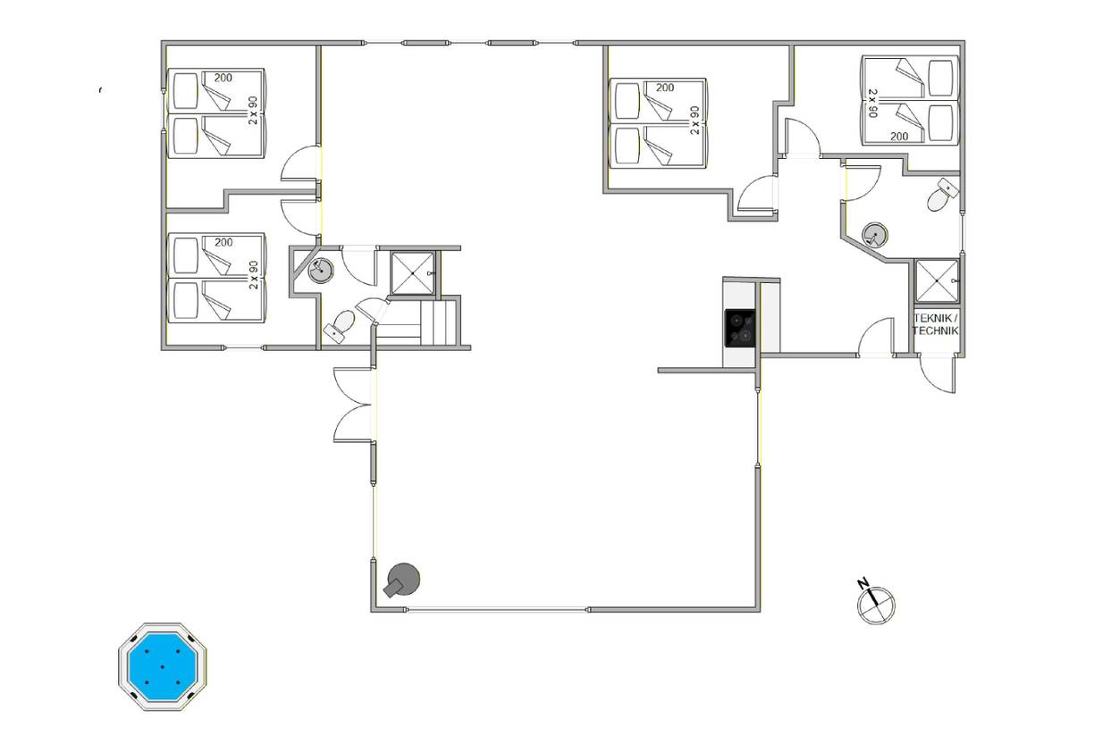 Vorschaubild von Ferienhaus LC95 in Blåvand - Westjütland