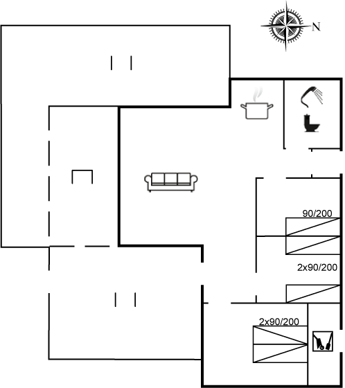 Vorschaubild von Ferienhaus LE77 in Bjerregård - Westjütland