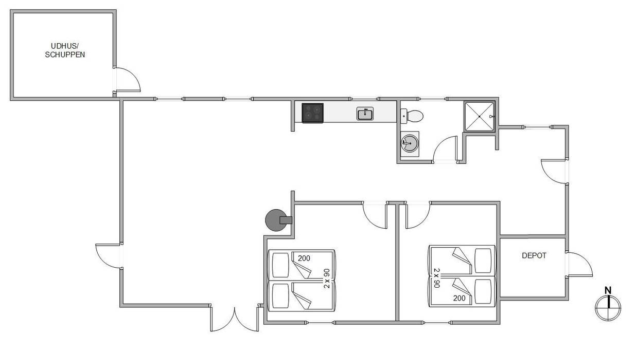 Vorschaubild von Ferienhaus LF82 in Bjerregård - Westjütland
