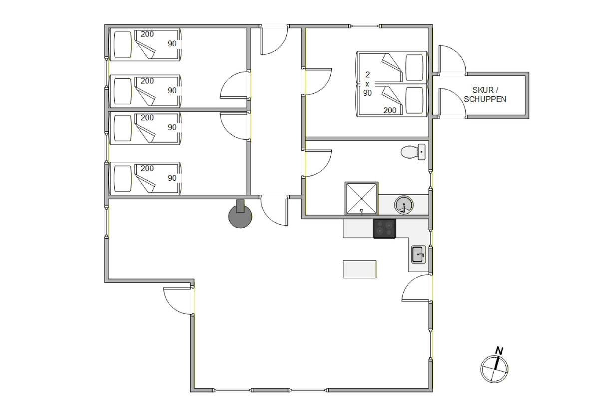 Vorschaubild von Ferienhaus LG05 in Houstrup - Westjütland