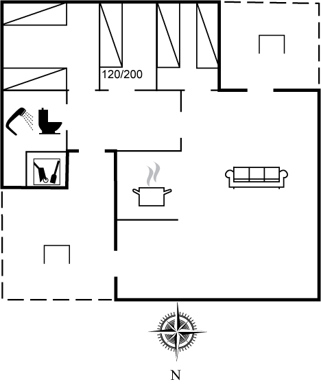 Vorschaubild von Ferienhaus LG14 in Vejers Strand - Westjütland