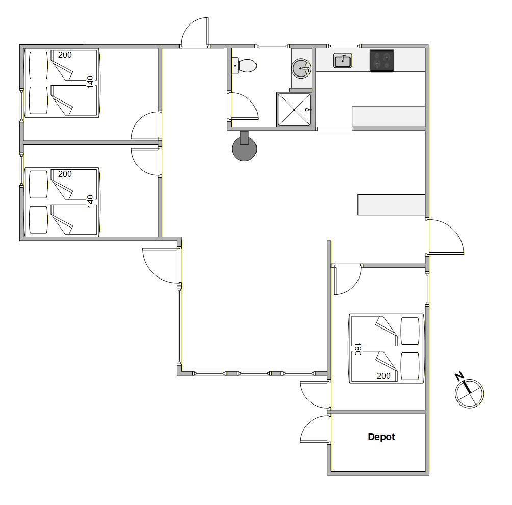 Vorschaubild von Ferienhaus LG21 in Grærup - Vejers Strand - Westjütland
