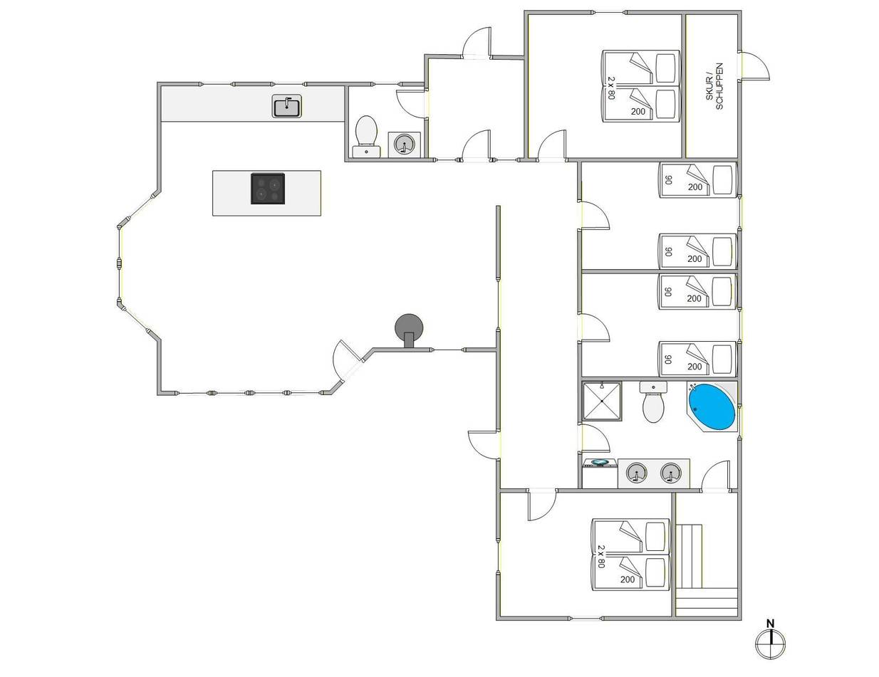 Vorschaubild von Ferienhaus LG31 in Kongsmark - Rømø